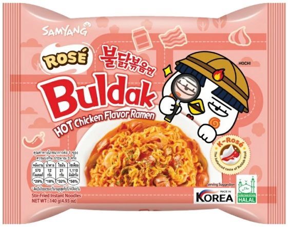 三養 <ﾛｾﾞ> ﾌﾞﾙﾀﾞｯｸ炒め麺 140g