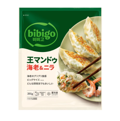 bibigo王餃子（海老＆ﾆﾗ）350g