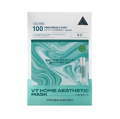 VT PDRN REEDLE SHOT 100 2 step hydrogel mask