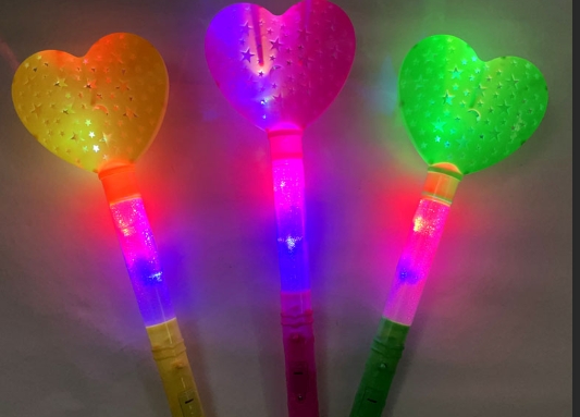 光るﾋﾞｯｸﾞﾊｰﾄﾊﾞﾄﾝ