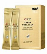 SNP Gold Collagen sleeping pack 20本入り