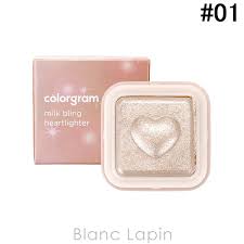 colorgram  milk  bling  heartlighter  01  PEACH HEART